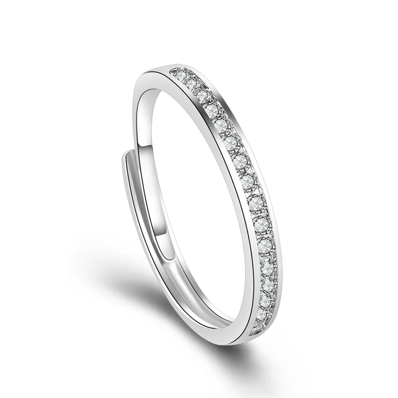 925 Sterling Silver New Trendy Crystal Statement Couple Rings For Women Men Valentines Day Gift Fashion Jewelry Wholesale
925 Sterling Silver New Trendy Crystal Statement Couple Rings For Women Men Valentines Day Gift Fashion Jewelry Wholesale