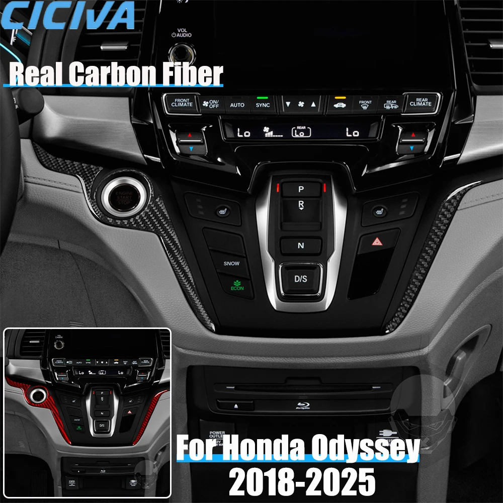 Real Carbon Fiber Car Accessories Engine Start Cover Soft Sticker For Honda Odyssey 2018 2019 2020 2021 2022 2023 2024 2025
Real Carbon Fiber Car Accessories Engine Start Cover Soft Sticker For Honda Odyssey 2018 2019 2020 2021 2022 2023 2024 2025