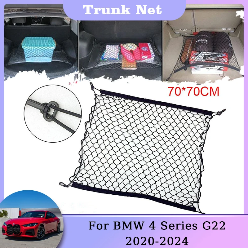 Trunk Storage Net For BMW 4 Series G22 G26 G23 2020 2021 2022 2023 2024 Nylon Mesh Cars Rear Luggage Organizer Accessories Parts
Trunk Storage Net For BMW 4 Series G22 G26 G23 2020 2021 2022 2023 2024 Nylon Mesh Cars Rear Luggage Organizer Accessories Parts
