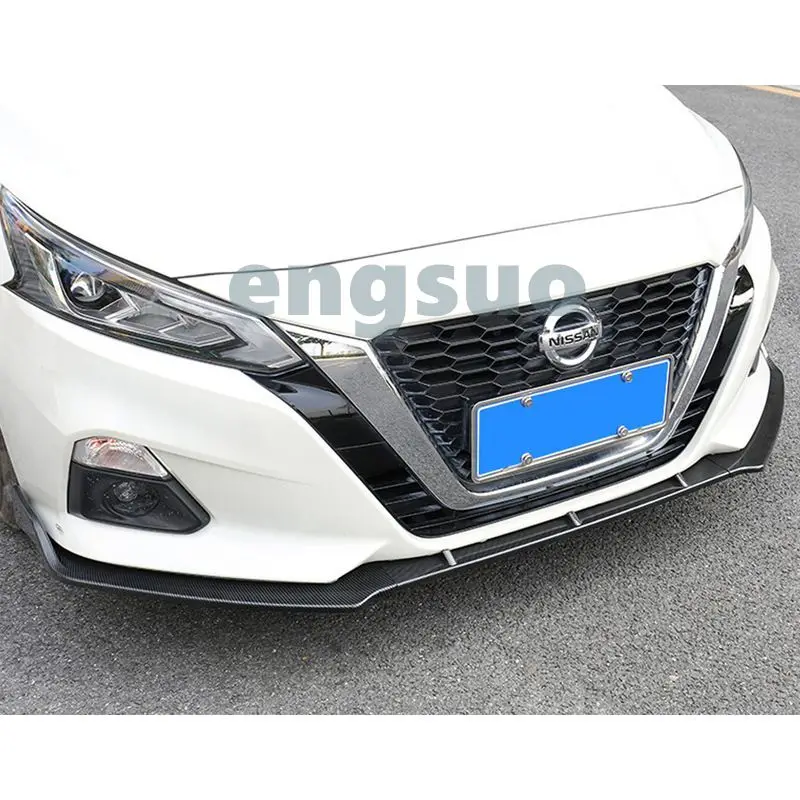 Front Bumper Spoiler Protector Plate Lip Body Kit Carbon Surface Decorative Chin Shovel For Nissan Altima Teana 2019-2021
Front Bumper Spoiler Protector Plate Lip Body Kit Carbon Surface Decorative Chin Shovel For Nissan Altima Teana 2019-2021