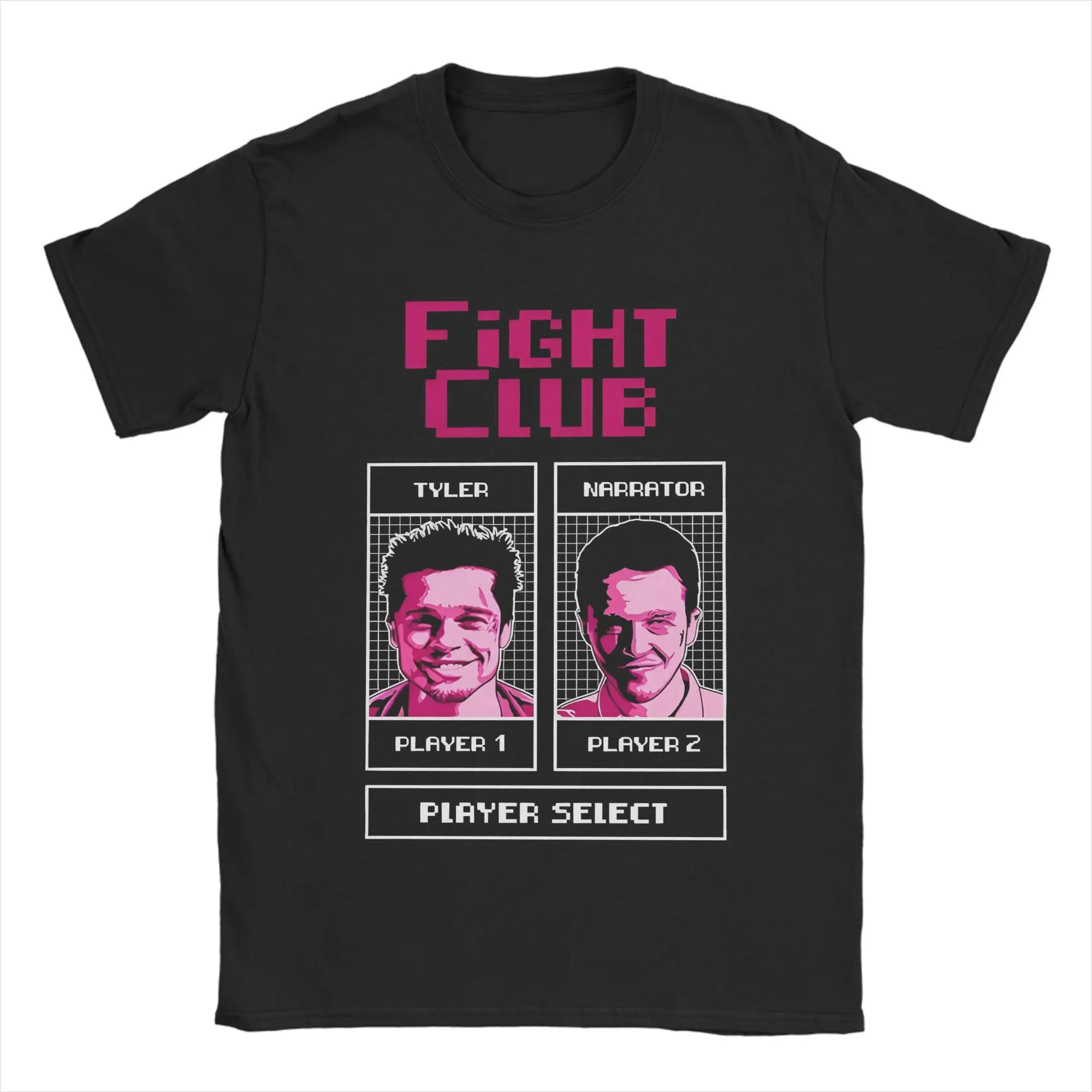 Tyler - Narrator Fight Club T-Shirts Men Women Funny Cotton Tee Shirt Crew Neck Short Sleeve T Shirt Birthday Gift Clothing
Tyler - Narrator Fight Club T-Shirts Men Women Funny Cotton Tee Shirt Crew Neck Short Sleeve T Shirt Birthday Gift Clothing