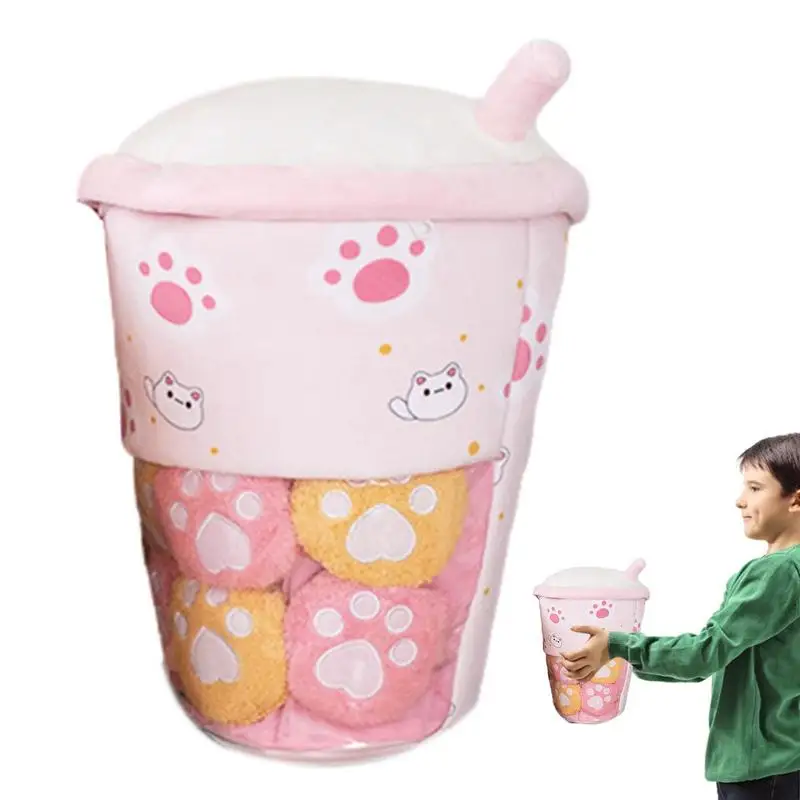 Плюшевая игрушка Boba, милая плюшевая подушка с молочным чаем, пузырьковый чай, плюшевые игрушки для еды, подарки на день рождения для детей и женщин
Плюшевая игрушка Boba, милая плюшевая подушка с молочным чаем, пузырьковый чай, плюшевые игрушки для еды, подарки на день рождения для детей и женщин