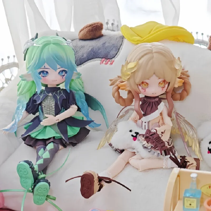 Penny's Box Lulua Symphony Poetry Cloud Feather Pavilion Blind Box 1/8 BJD Movable Female Action Doll With Double Face Plate
Penny's Box Lulua Symphony Poetry Cloud Feather Pavilion Blind Box 1/8 BJD Movable Female Action Doll With Double Face Plate