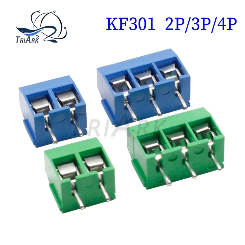 20Pcs KF301 2P 3P 4P Pitch 5.0mm Straight Pin Spliceable Plugin Screw Wire Terminal Block PCB wiring terminal 10A 300V 
20Pcs KF301 2P 3P 4P Pitch 5.0mm Straight Pin Spliceable Plugin Screw Wire Terminal Block PCB wiring terminal 10A 300V