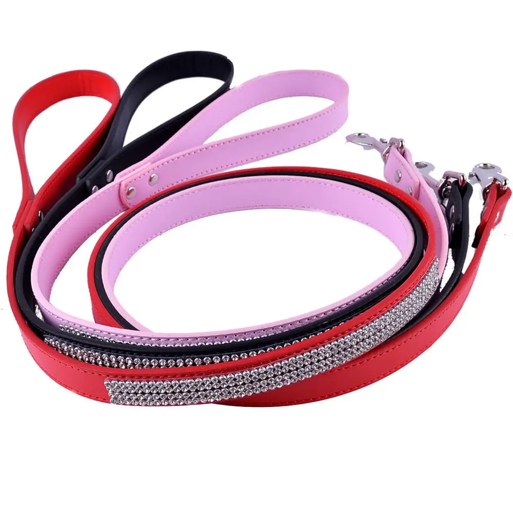 Rhinestone Dog for Puppy Walking Hiking Dog Walking Leads Small Dogs Flexible Diamonds Studded Pet Supplies Water
Rhinestone Dog for Puppy Walking Hiking Dog Walking Leads Small Dogs Flexible Diamonds Studded Pet Supplies Water