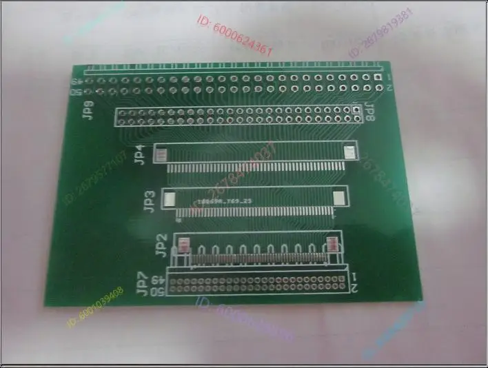 50Pin FPC pin to 1.27mm 2.0mm 2.54mm double row pin PCB adapter board
50Pin FPC pin to 1.27mm 2.0mm 2.54mm double row pin PCB adapter board