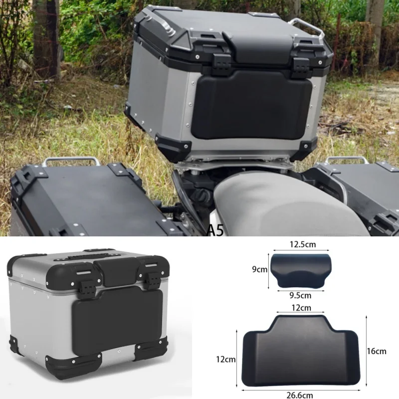 Motorcycle Passenger Backrest Back Pad Universal Self-adhesive Shockproof Moto Rear Top Case Box Luggage Cushion Pad Backrest
Motorcycle Passenger Backrest Back Pad Universal Self-adhesive Shockproof Moto Rear Top Case Box Luggage Cushion Pad Backrest