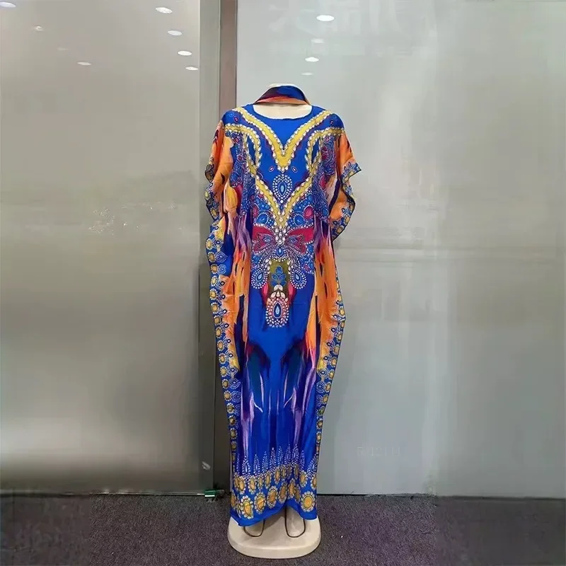 Women's Dubai Printed Floral Loose Robe with Shawl Scarf, Muslim Cotton Abaya, Dubai Dress, Islamic Nigeria Dress
Women's Dubai Printed Floral Loose Robe with Shawl Scarf, Muslim Cotton Abaya, Dubai Dress, Islamic Nigeria Dress