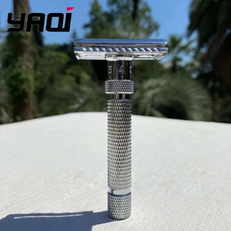 Yaqi Men's Adjustable Safety Razor the Final Cut Chrome Color - Classic Wet Shaving Razor for Smooth Shave
Yaqi Men's Adjustable Safety Razor the Final Cut Chrome Color - Classic Wet Shaving Razor for Smooth Shave