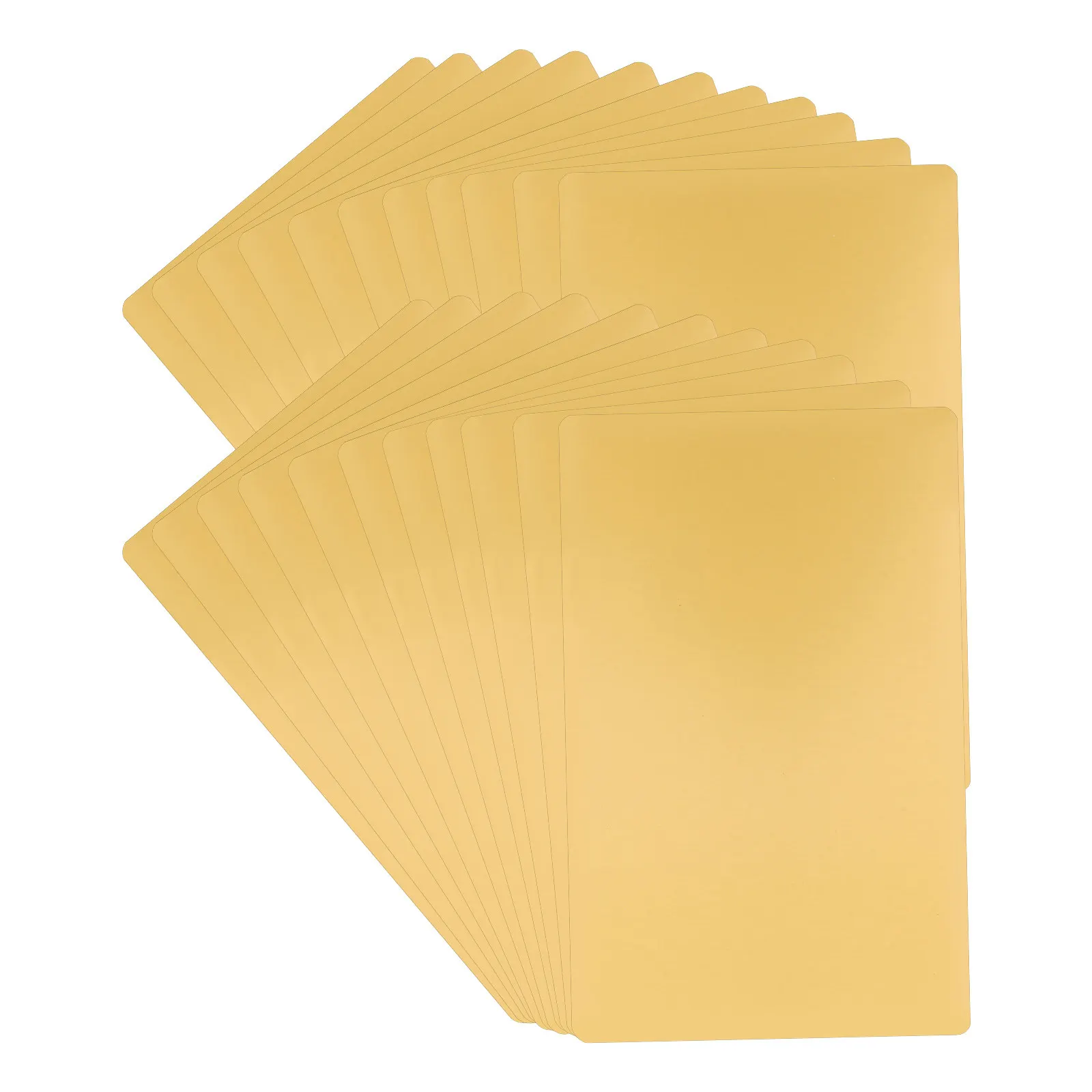 50Pcs Metal Business Cards Blank Aluminum Name Card Gold Finish Multipurpose Engraving Business Cards Engraving Marking Paper
50Pcs Metal Business Cards Blank Aluminum Name Card Gold Finish Multipurpose Engraving Business Cards Engraving Marking Paper