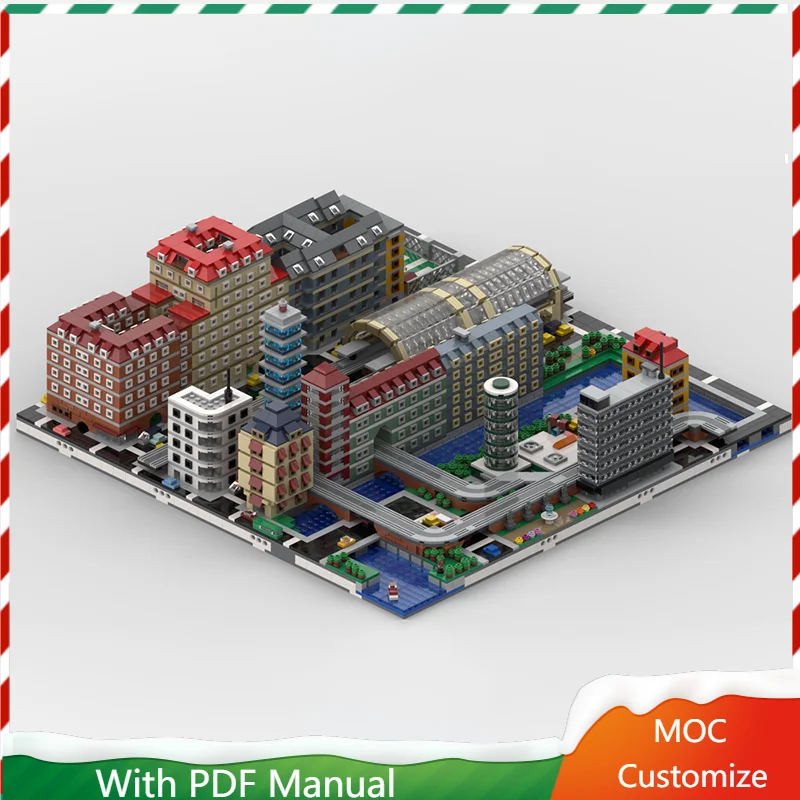 6989 шт. Moc, средневековый роскошный строительный блок для городских сцен среднего размера, индивидуальный образовательный сборник «сделай сам», детские игрушки, подарки на день рождения
6989 шт. Moc, средневековый роскошный строительный блок для городских сцен среднего размера, индивидуальный образовательный сборник «сделай сам», детские игрушки, подарки на день рождения