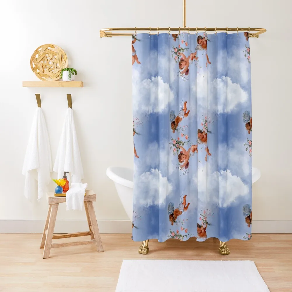 Renaissance angels Shower Curtain Bathroom Shower In The Bathroom Bathroom Shower Set Waterproof And Anti-Mold Curtain
Renaissance angels Shower Curtain Bathroom Shower In The Bathroom Bathroom Shower Set Waterproof And Anti-Mold Curtain
