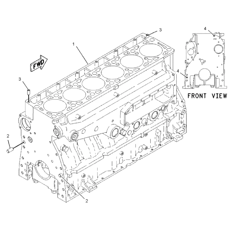 Cylinder Block 221-4482 for Cateeerpillar Machinery Engine Parts Excavator 324D C7 Engine
Cylinder Block 221-4482 for Cateeerpillar Machinery Engine Parts Excavator 324D C7 Engine