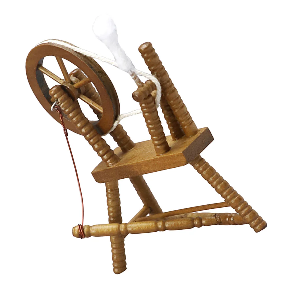 Vintage Wheel Mini Furniture Model Decorative nament for Dollhouse Child Room Toy Safe Wooden Material
Vintage Wheel Mini Furniture Model Decorative nament for Dollhouse Child Room Toy Safe Wooden Material