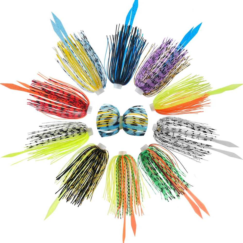 100/50/30 шт. силиконовые юбки-джиги, сменная юбка для рыболовной приманки с 49 подставками, юбки-зонтики для спиннеров Buzzbaits
100/50/30 шт. силиконовые юбки-джиги, сменная юбка для рыболовной приманки с 49 подставками, юбки-зонтики для спиннеров Buzzbaits