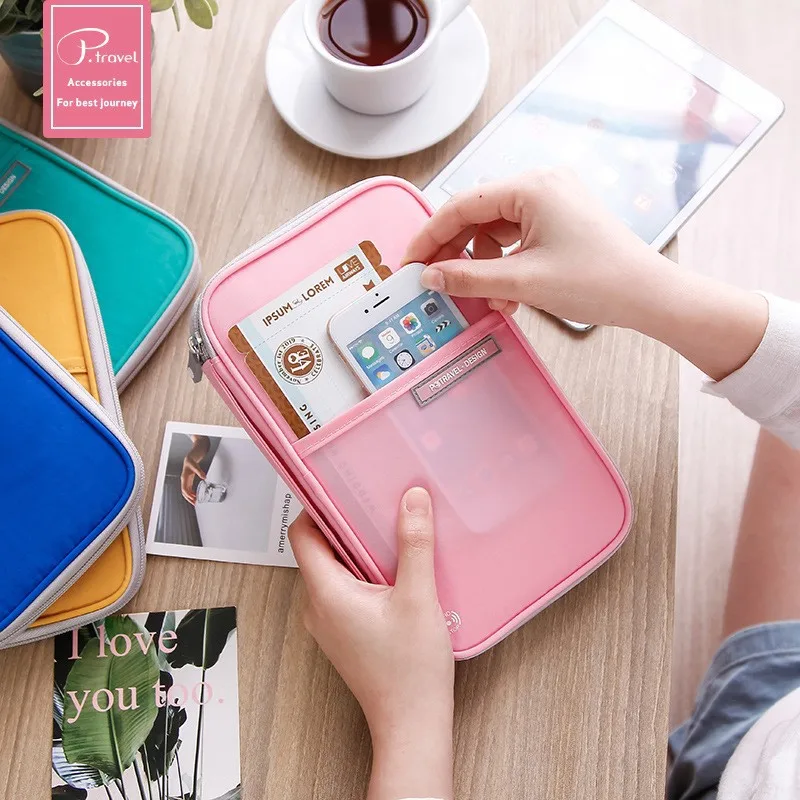 Travel Wallet for Family Passport Holder Waterproof Document Case Organizer Travel Accessories Cover Document Bag Cardholder
Travel Wallet for Family Passport Holder Waterproof Document Case Organizer Travel Accessories Cover Document Bag Cardholder