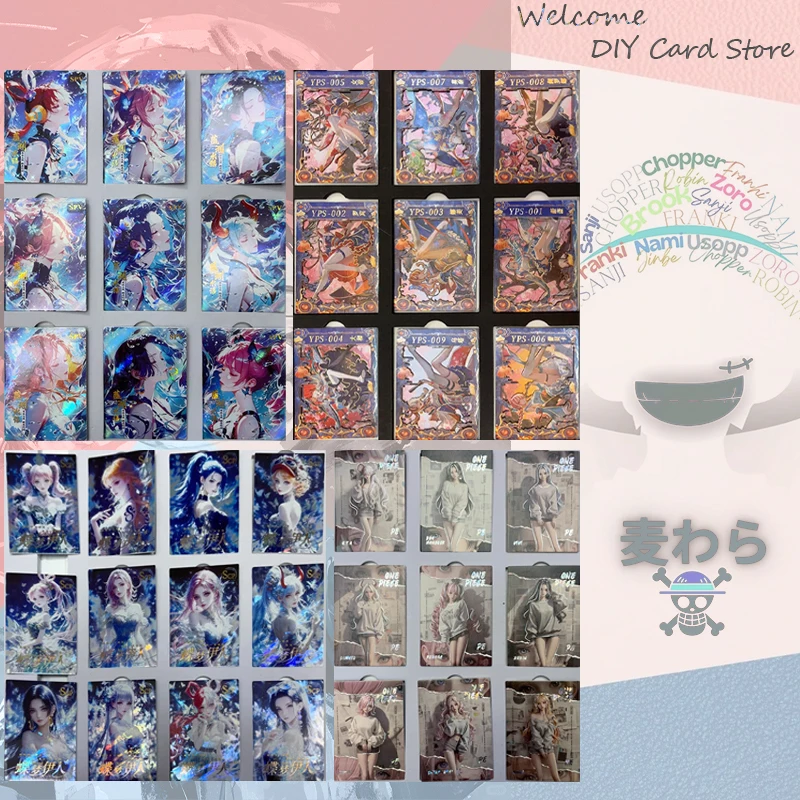 Japanese Anime ONE PIECE Card Sets PE SPV YPS HFR SCP Shirahoshi Nefertari D Vivi Perona Yamato Boa Hancock Collectible Cards
Japanese Anime ONE PIECE Card Sets PE SPV YPS HFR SCP Shirahoshi Nefertari D Vivi Perona Yamato Boa Hancock Collectible Cards