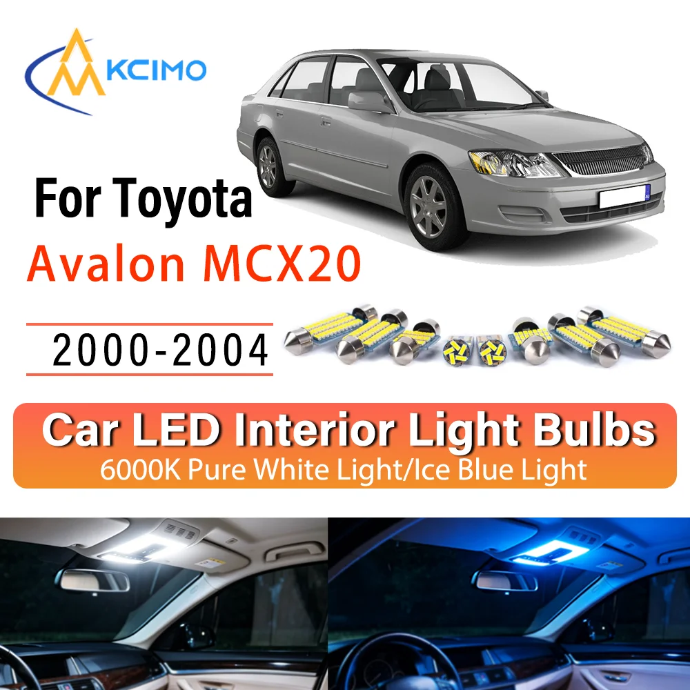 LED Interior Light Bulb Set For Toyota Avalon MCX20 2000-2004 Easy Install Bright White/Blue Dome Map Door Courtesy Brights
LED Interior Light Bulb Set For Toyota Avalon MCX20 2000-2004 Easy Install Bright White/Blue Dome Map Door Courtesy Brights