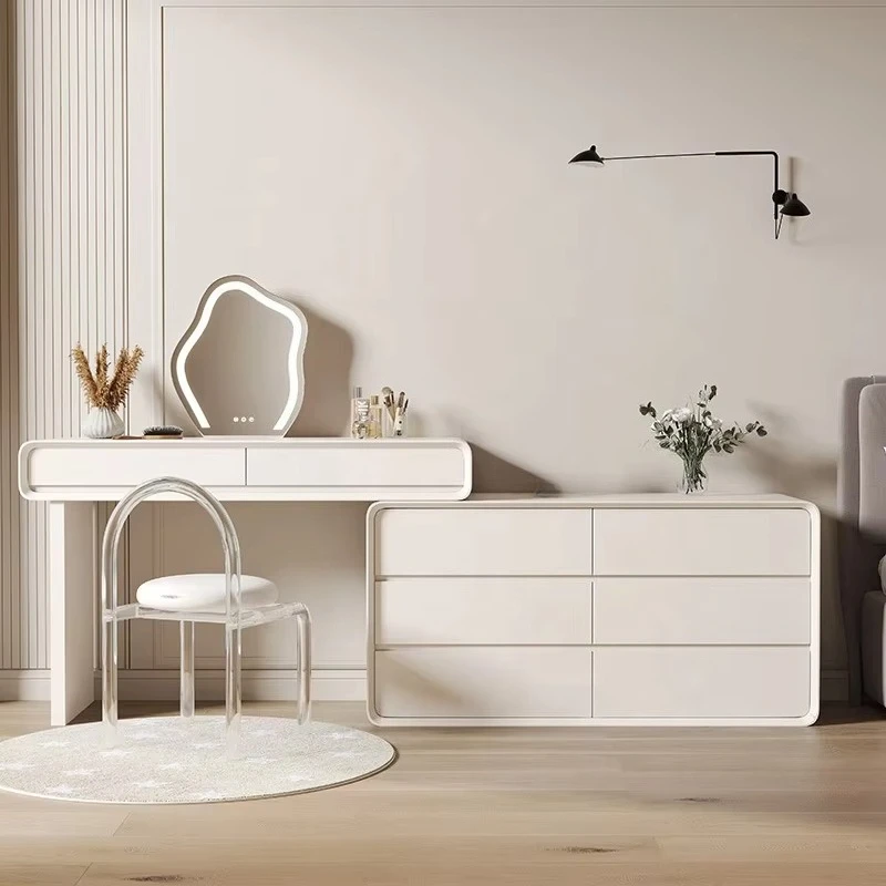 Light Luxury Solid Wood Adjustable Standing Bedroom Dressing Table Instagram Style Storage Cabinet Bucket Desk Integrated Makeup
Light Luxury Solid Wood Adjustable Standing Bedroom Dressing Table Instagram Style Storage Cabinet Bucket Desk Integrated Makeup