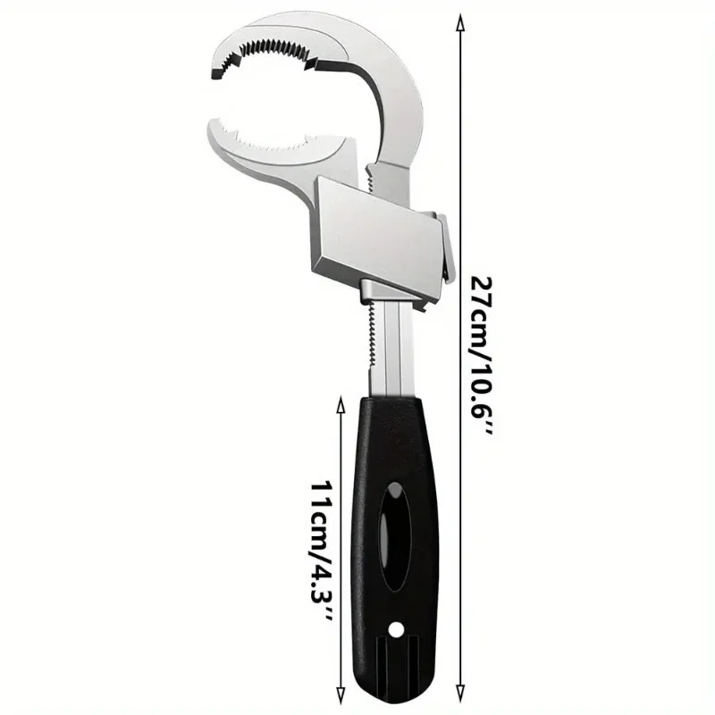 Adjustable Wrench Universal Double Ended Wrench Aluminium Alloy Open End Spanner Bathroom Plumbing Faucet And Sink Repair Tools
Adjustable Wrench Universal Double Ended Wrench Aluminium Alloy Open End Spanner Bathroom Plumbing Faucet And Sink Repair Tools
