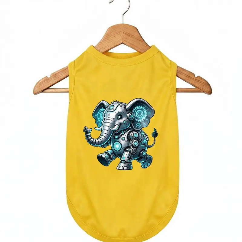 Dog Cool Vest Steampunk Mechanic Elephant Pattern Summer Breathable Wear
Dog Cool Vest Steampunk Mechanic Elephant Pattern Summer Breathable Wear