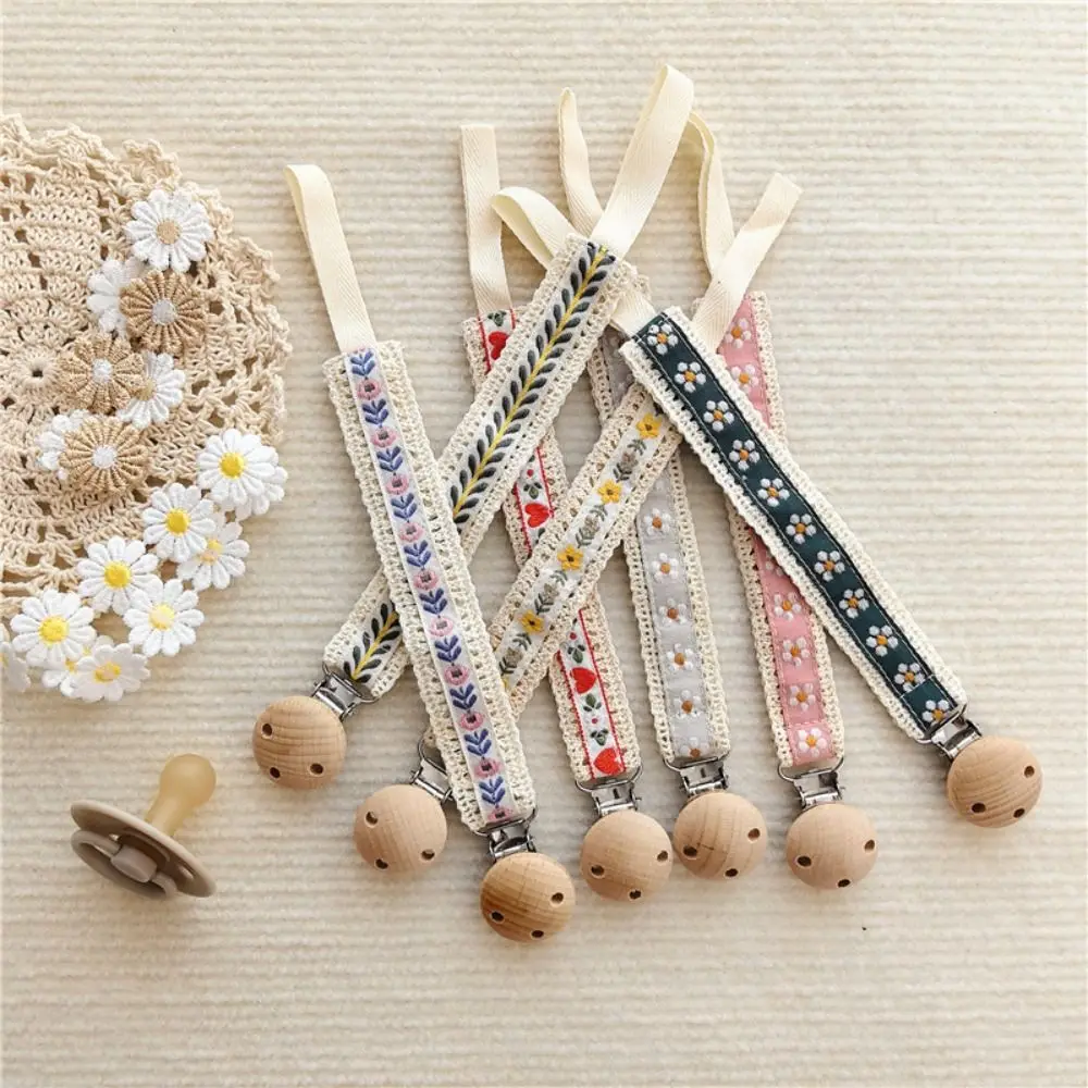 Ethnic Style Baby Cloth Pacifier Chain Floral Wooden Clip Soother Holder Teether Toys Straps Dummy Clips Nipple Holder Clips
Ethnic Style Baby Cloth Pacifier Chain Floral Wooden Clip Soother Holder Teether Toys Straps Dummy Clips Nipple Holder Clips