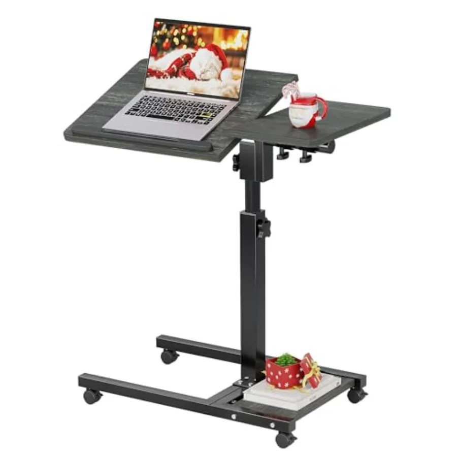 Laptop Desk Stand for Bed Portable Desk Overbed Bedside Mobile Laptop Table Rolling Foldable Table Adjustable Height with Locke
Laptop Desk Stand for Bed Portable Desk Overbed Bedside Mobile Laptop Table Rolling Foldable Table Adjustable Height with Locke