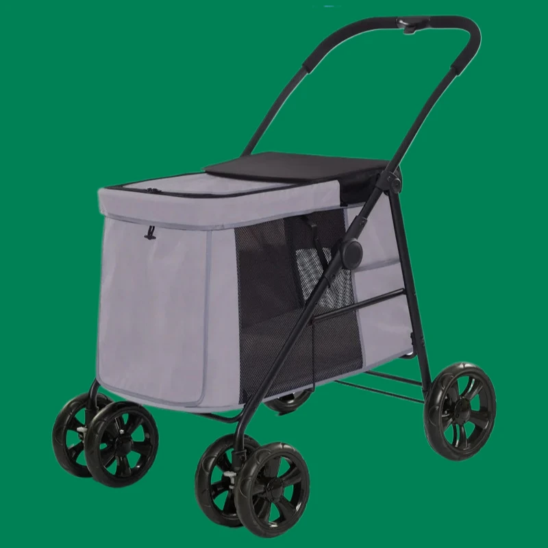 2026 New Foldable Large Dog Pet Stroller Universal Wheel High Quality for Large Dogs Cats Outdoor Walking Travel Pet Supplies
2026 New Foldable Large Dog Pet Stroller Universal Wheel High Quality for Large Dogs Cats Outdoor Walking Travel Pet Supplies