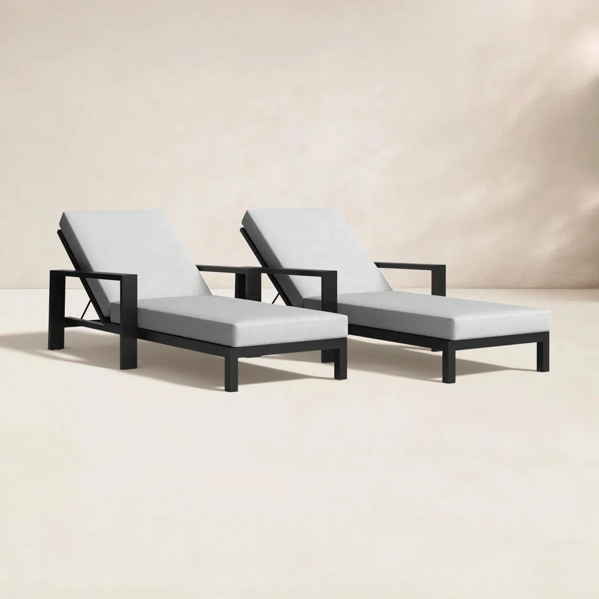 #Outdoor Aluminum Chaise Lounge Chair Adjustable Backrest with Cushion Armrests Set of 2 Modern Patio Poolside Balcony Furniture
#Outdoor Aluminum Chaise Lounge Chair Adjustable Backrest with Cushion Armrests Set of 2 Modern Patio Poolside Balcony Furniture