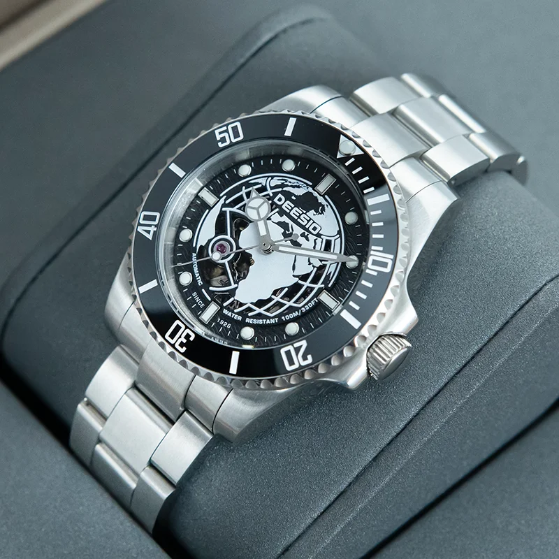 Deesio Design Classic Men's Watches Luxury Automatic Clock Watch Men Mechanical 41mm Stainless Steel Wristwatch Christmas Gift
Deesio Design Classic Men's Watches Luxury Automatic Clock Watch Men Mechanical 41mm Stainless Steel Wristwatch Christmas Gift