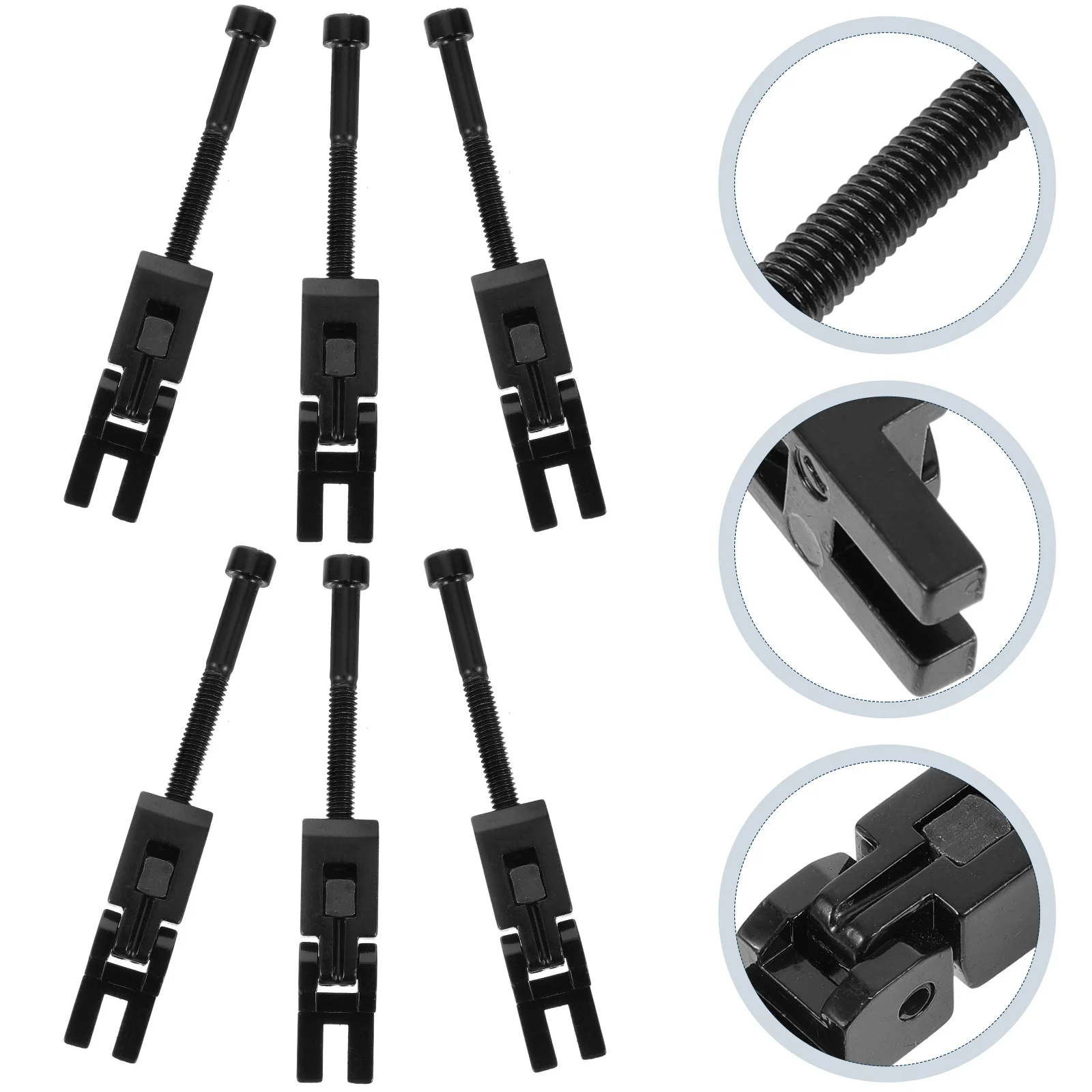 6 Pcs Double-shaking Bridge Accessories Electric Guitar Saddles Tuner Bone Locking Vibrato System Tremolo Zinc Alloy Kit
6 Pcs Double-shaking Bridge Accessories Electric Guitar Saddles Tuner Bone Locking Vibrato System Tremolo Zinc Alloy Kit