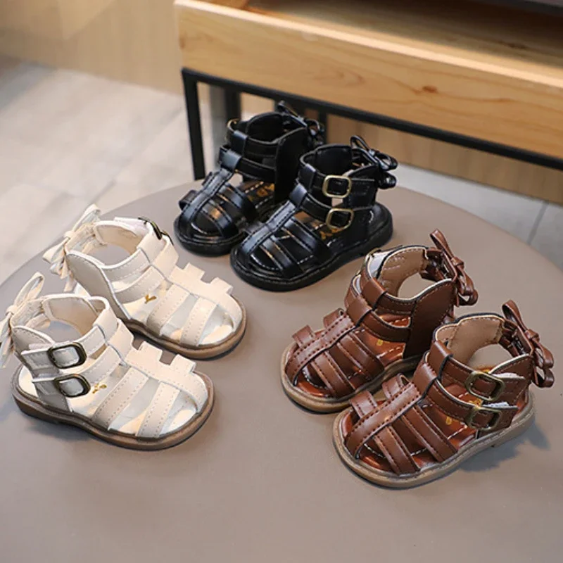 Fashion Kids Sandals Simple Girls' Shoes Anti Slip Baby Sandals Soft Soled Child Roman Sandal Retro Girl Sandals
Fashion Kids Sandals Simple Girls' Shoes Anti Slip Baby Sandals Soft Soled Child Roman Sandal Retro Girl Sandals