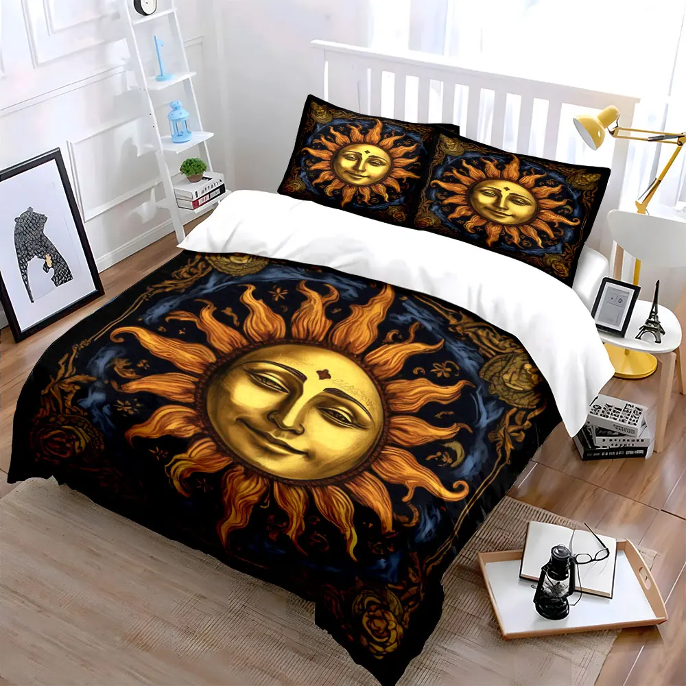 "Sunflower Pattern Home Decoration Set" Multiple sizes kid's and adults' bedroom Exquisite 3PC bedding set, gift
"Sunflower Pattern Home Decoration Set" Multiple sizes kid's and adults' bedroom Exquisite 3PC bedding set, gift