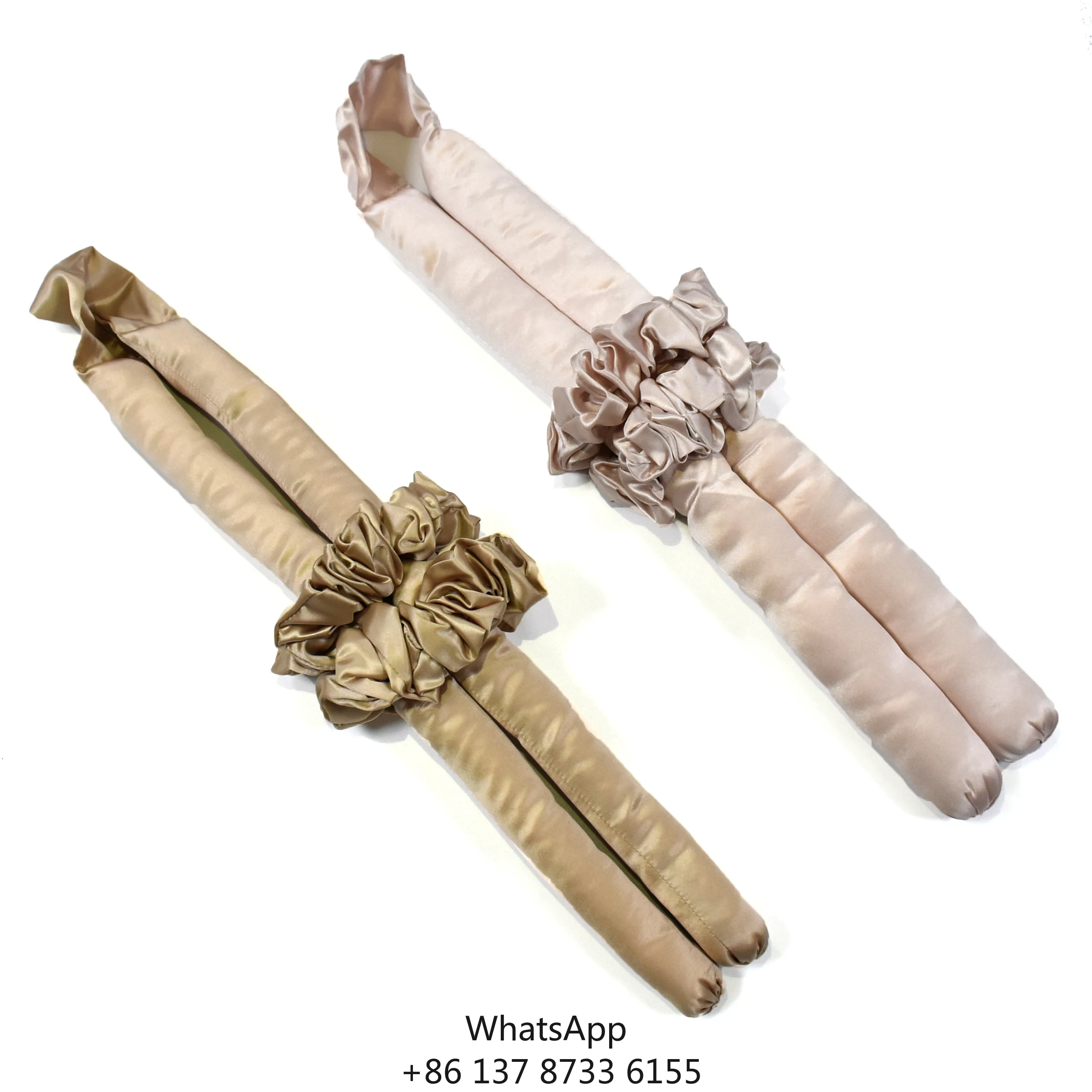 Portable No Heat Hair Ribbon Curler Rollers Heatless Silk Hair Curler
Portable No Heat Hair Ribbon Curler Rollers Heatless Silk Hair Curler