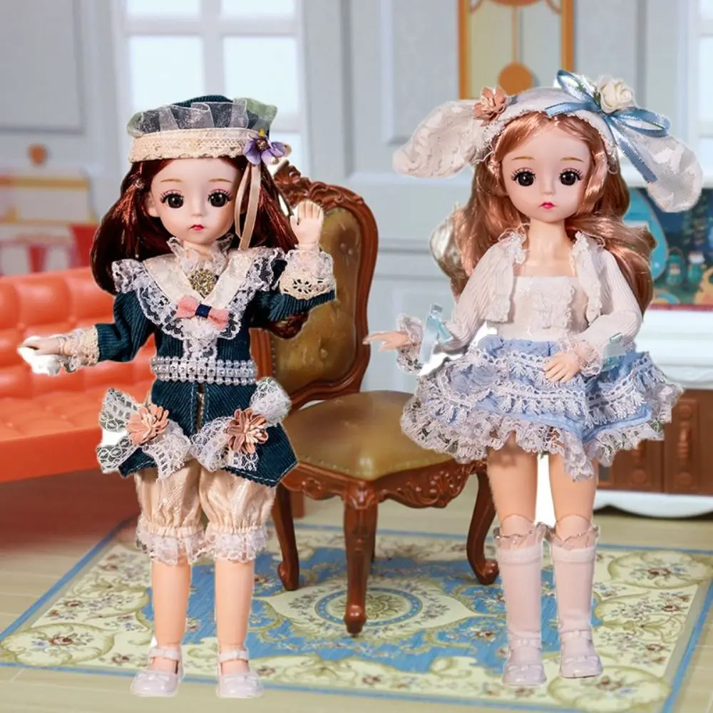 Movable Big Eyes Princess BJD Doll Korean Makeup Look DIY 30cm Bjd Doll Thick Hair Fine Clothes 1/6 BJD Doll Mini Girl Toy
Movable Big Eyes Princess BJD Doll Korean Makeup Look DIY 30cm Bjd Doll Thick Hair Fine Clothes 1/6 BJD Doll Mini Girl Toy