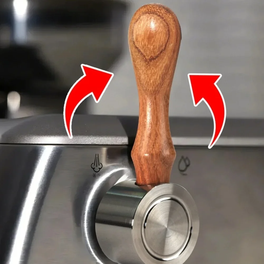 Wood Handle Steam Knob Replacement for Breville 840 870 875 878 880 Espresso Machines Polished Stainless Steel Pull Rod
Wood Handle Steam Knob Replacement for Breville 840 870 875 878 880 Espresso Machines Polished Stainless Steel Pull Rod