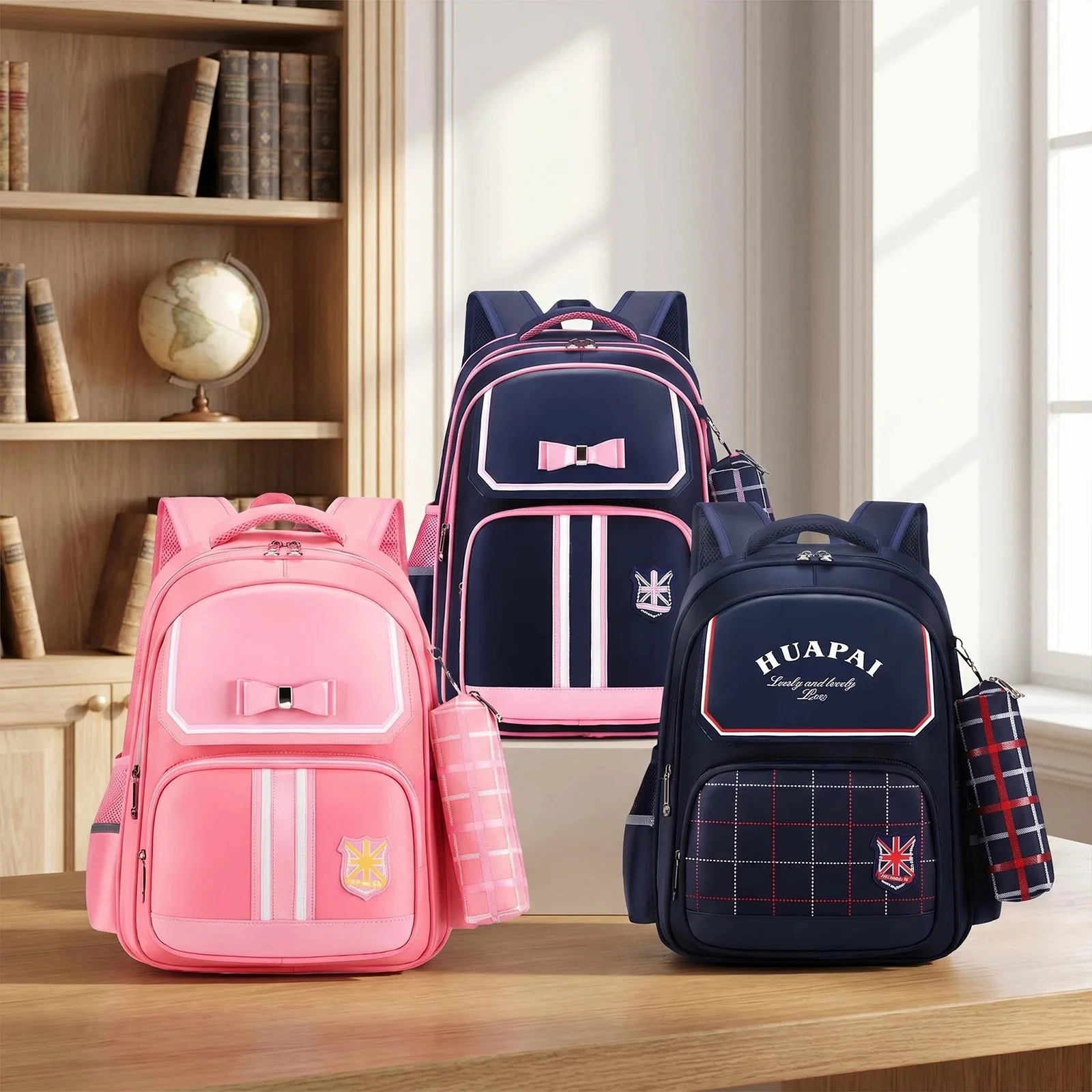 Backpack for Primary Students,Kindergarten Spine-Protection School Bag for Girls Boys,Ergonomic Kids Backpack,Back to School
Backpack for Primary Students,Kindergarten Spine-Protection School Bag for Girls Boys,Ergonomic Kids Backpack,Back to School