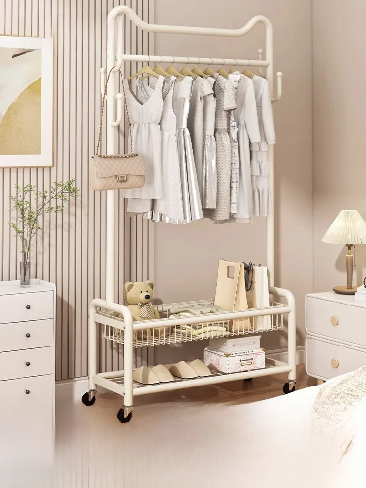 Luxury Bedroom Metal Floor Standing Clothes Drying Rack Storage Organizer Utility Holder Non-Drilling Adjustable Rod
Luxury Bedroom Metal Floor Standing Clothes Drying Rack Storage Organizer Utility Holder Non-Drilling Adjustable Rod