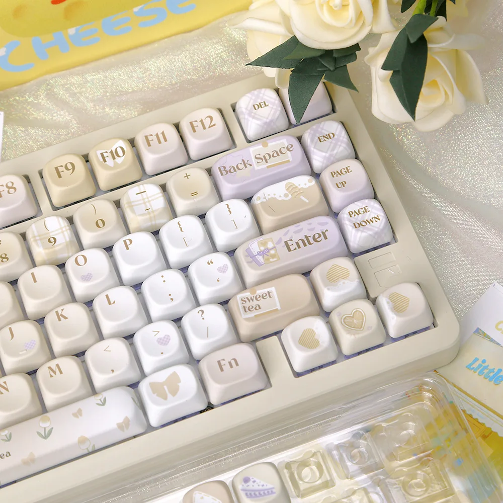 MOA highly warm keycap pbt hot sublimation round custom mechanical keyboard adaptation cute style
MOA highly warm keycap pbt hot sublimation round custom mechanical keyboard adaptation cute style