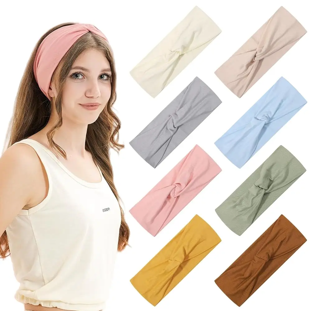8 PCS Headbands for Women Elastic Hair Bands Yoga Running Hair Wrap No Slip Hair Accessories for Girls Light Color
8 PCS Headbands for Women Elastic Hair Bands Yoga Running Hair Wrap No Slip Hair Accessories for Girls Light Color