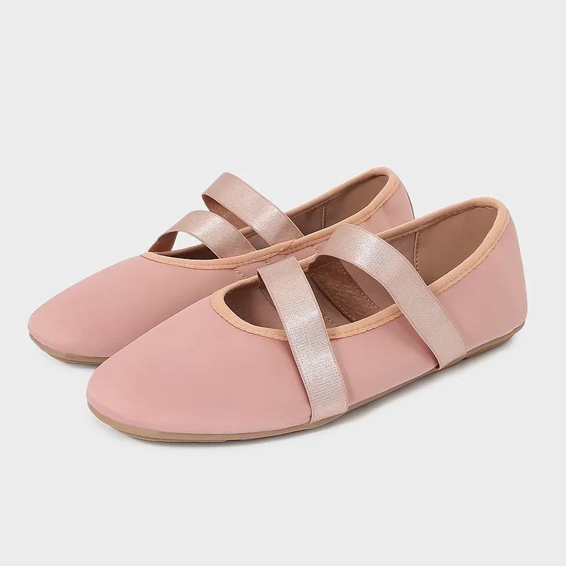 Za2025 summer new women's shoes: silk satin-feel stretch ballet flats, casual low-cut single shoes for women
Za2025 summer new women's shoes: silk satin-feel stretch ballet flats, casual low-cut single shoes for women