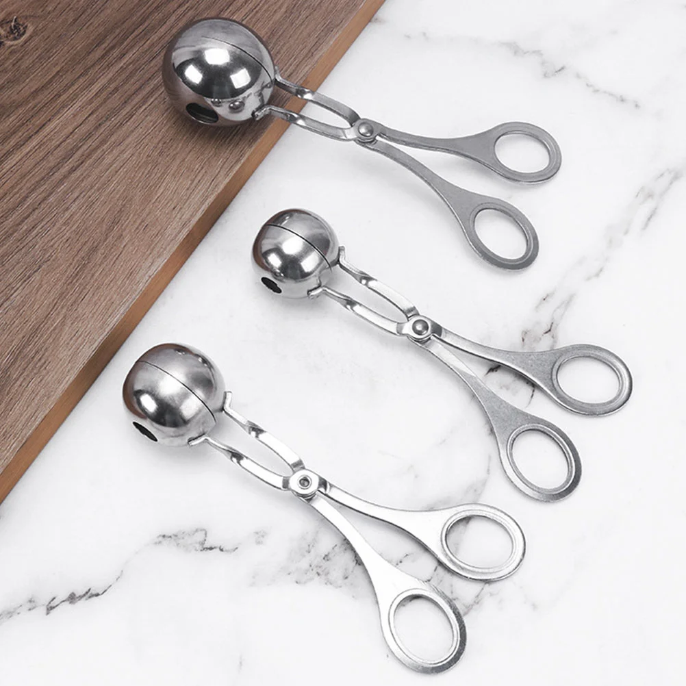 3 Pcs Meatball Maker Clip Convenient Kitchen Machine Stainless Steel Rice Clamp Affordable
3 Pcs Meatball Maker Clip Convenient Kitchen Machine Stainless Steel Rice Clamp Affordable