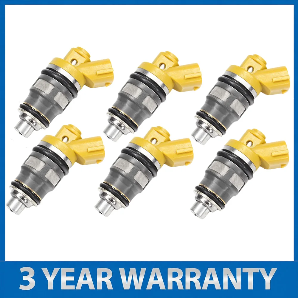 6pcs 23209-49015 23250-46020 Fuel Injector Nozzle for Toyota Supra JZA70 Mark2 JZX81/90 Soarer 1JZGTE 2325046020 2320949015
6pcs 23209-49015 23250-46020 Fuel Injector Nozzle for Toyota Supra JZA70 Mark2 JZX81/90 Soarer 1JZGTE 2325046020 2320949015