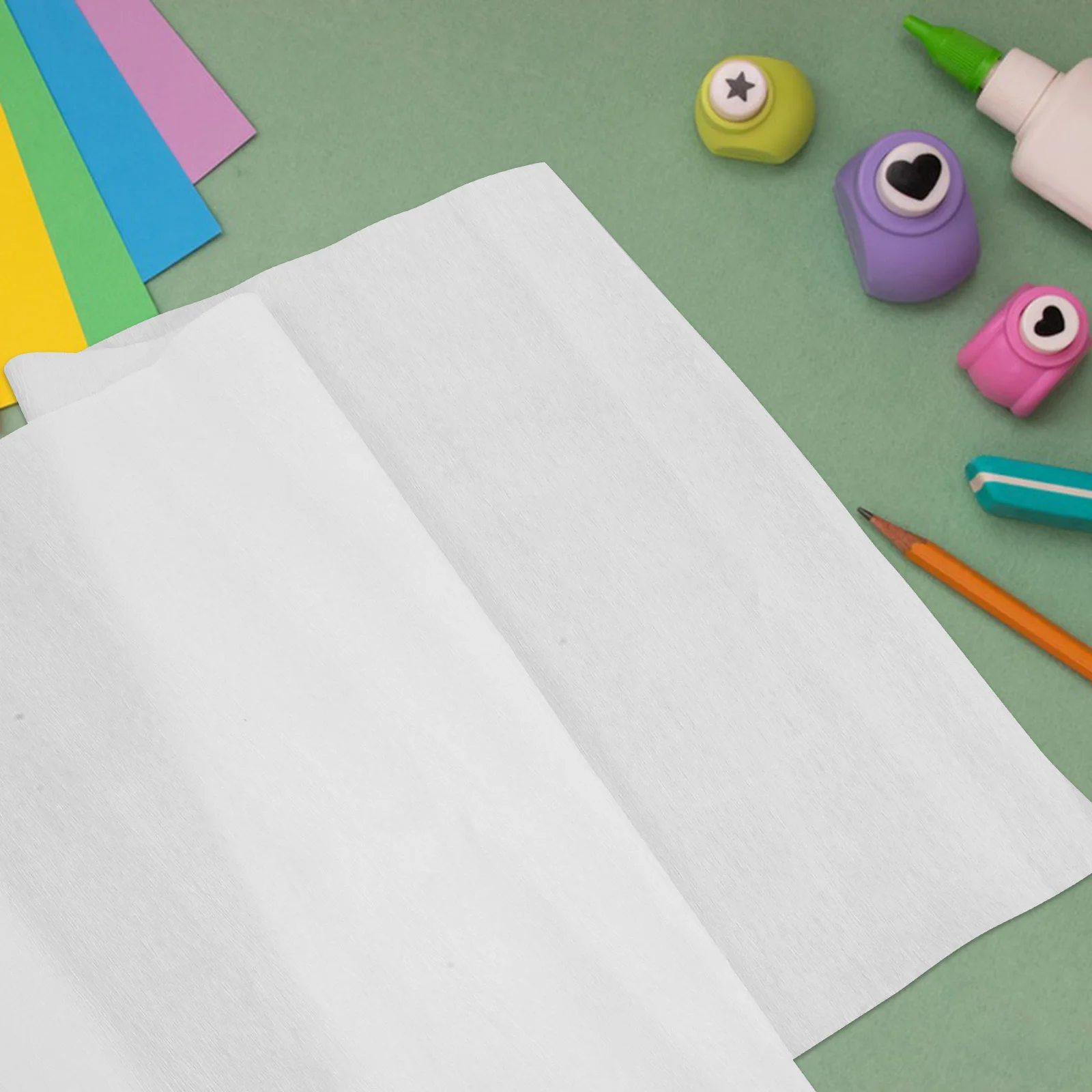 Рулон белой креповой бумаги для проектов DIY Многоцелевой ремесленный материал для цветов Свадебный декор Вечерние подвесные украшения и искусство
Рулон белой креповой бумаги для проектов DIY Многоцелевой ремесленный материал для цветов Свадебный декор Вечерние подвесные украшения и искусство