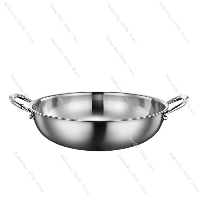 316 stainless steel round bottom binaural cooking | Household uncoated pointed bottom large pot, special for gas stove
316 stainless steel round bottom binaural cooking | Household uncoated pointed bottom large pot, special for gas stove