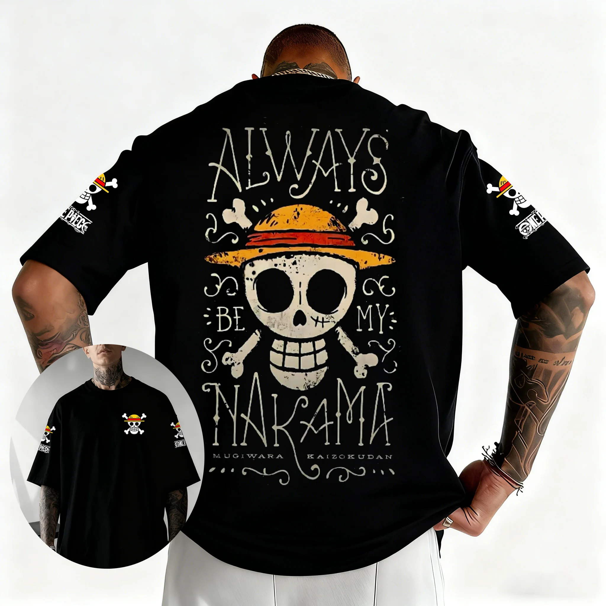 One Piece Men's T-Shirt Monkey D. Luffy Japanese Anime Summer Y2k Boy Children's Short Sleeve High Quality Parent-Child Wear Top
One Piece Men's T-Shirt Monkey D. Luffy Japanese Anime Summer Y2k Boy Children's Short Sleeve High Quality Parent-Child Wear Top