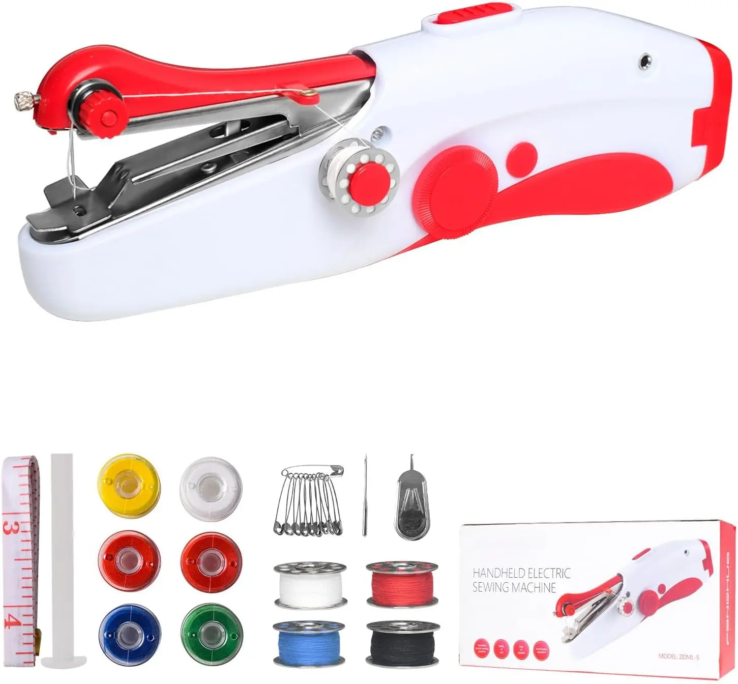 Handheld Sewing Hine, Mini Portable Electric Sewing Hine For Beginners Adult, Easy To Use And Fast Stitch Suitable For
Handheld Sewing Hine, Mini Portable Electric Sewing Hine For Beginners Adult, Easy To Use And Fast Stitch Suitable For