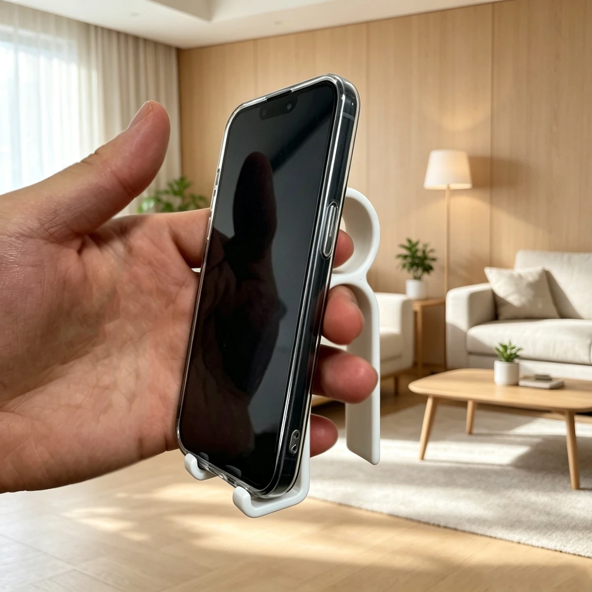 3D Printed Dual-Purpose Phone Stand, Handheld Portable Vertical Phone Holder, Desktop Stand for Watching Shows, Portable Phone Support Stand
3D Printed Dual-Purpose Phone Stand, Handheld Portable Vertical Phone Holder, Desktop Stand for Watching Shows, Portable Phone Support Stand