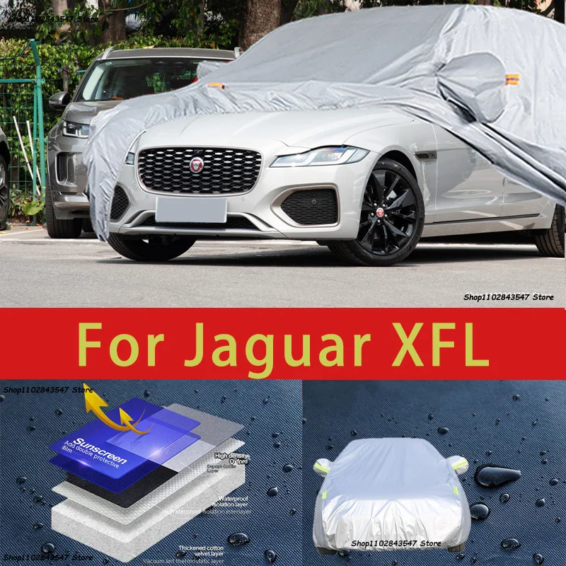 For Jaguar XFL Car protective cover, sun protection, cooling protection, car clothing, car paint protection auto
For Jaguar XFL Car protective cover, sun protection, cooling protection, car clothing, car paint protection auto