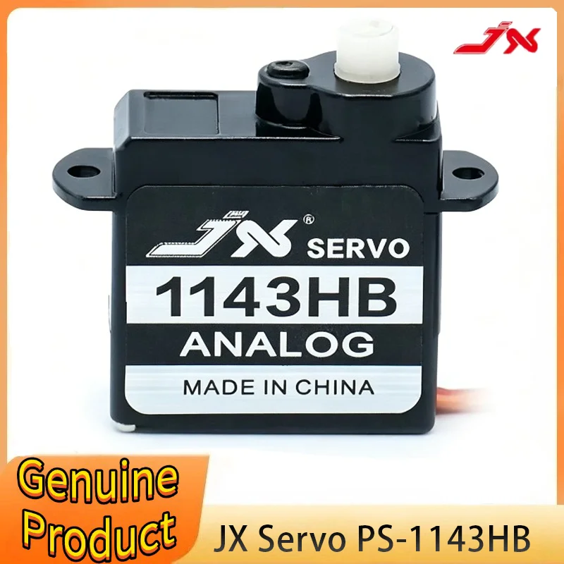 JX Servo PS-1143HB Plastic Gear Analog Mini Coreless Servo for Fixed-wing Helicopter Steering Gear RC Model Parts
JX Servo PS-1143HB Plastic Gear Analog Mini Coreless Servo for Fixed-wing Helicopter Steering Gear RC Model Parts